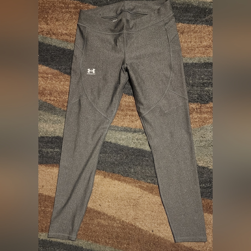 Under Armor Womens Gray Leggings Size L
